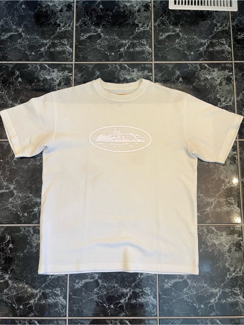Corteiz White Waffle Tee XL